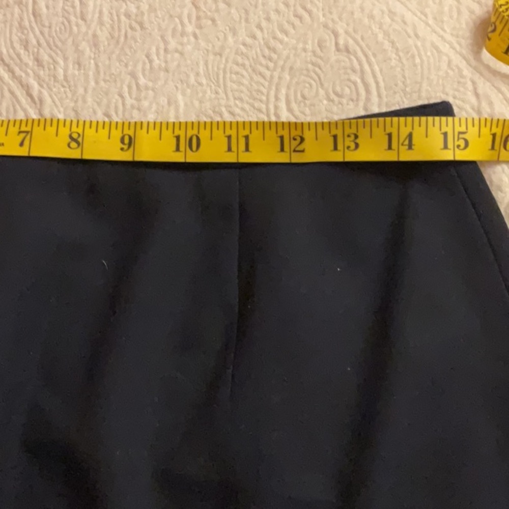 Lauren Ralph Lauren Black MIDI 100% Wool Skirt - Picture 8 of 11